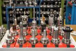 Industrial Spare Parts Overview With Machine Components